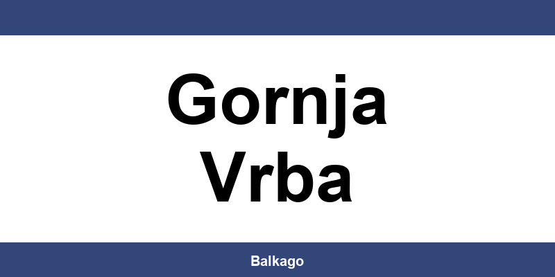 GLS kontakt telefon za područje Gornja Vrba