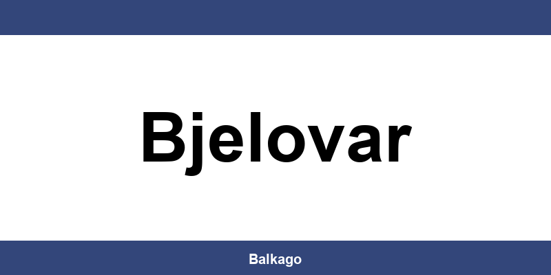 GLS kontakt telefon za područje Bjelovar
