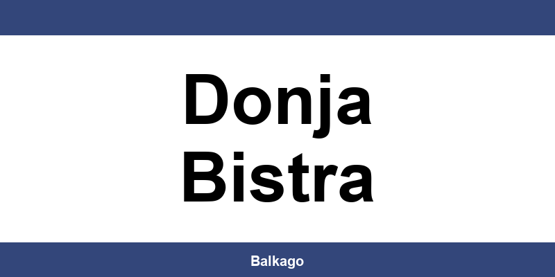 GLS kontakt telefon za područje Donja Bistra