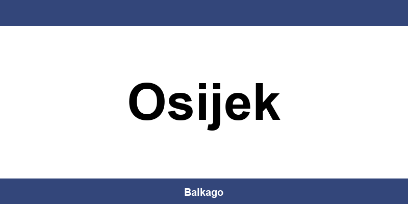 GLS kontakt telefon za područje Osijek